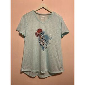 reel legends jellyfish size large Women's t-shirt New with Tags!